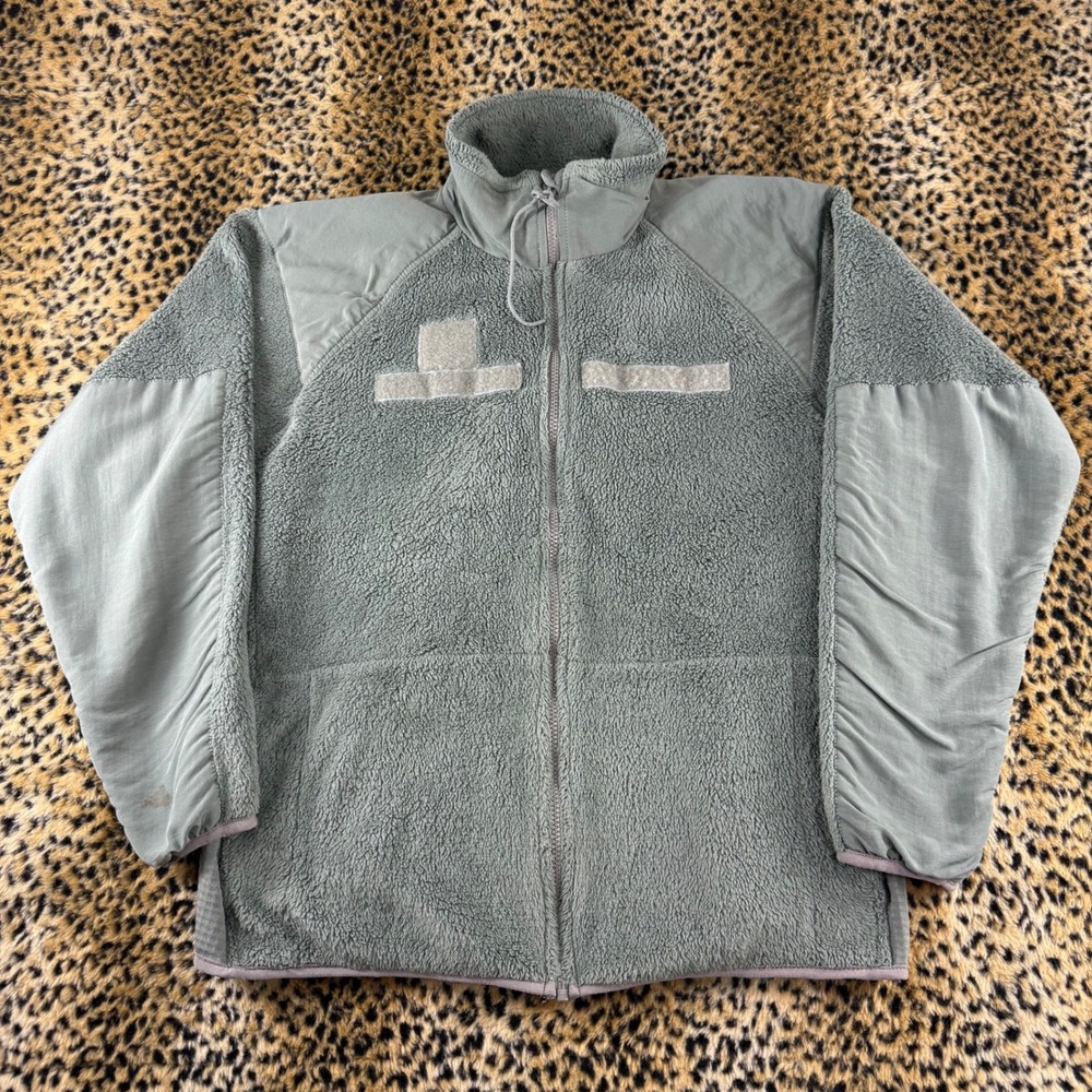 Peckham US Military ECWCS Gen III L3 Fleece Jacket Foliage Green Medium Long